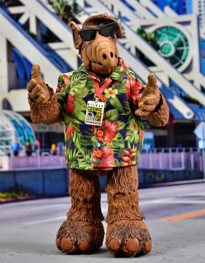 NECA Alf 7-Inch Scale Cosmic Con Alf Action Figure - SDCC limited availability