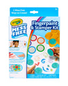Crayola Color Wonder Mess Free Fingerpaint & Stamper Kit, Safari Stamps for Kids, Color Reveal Ink, Toddler Activity, Gifts, 3+