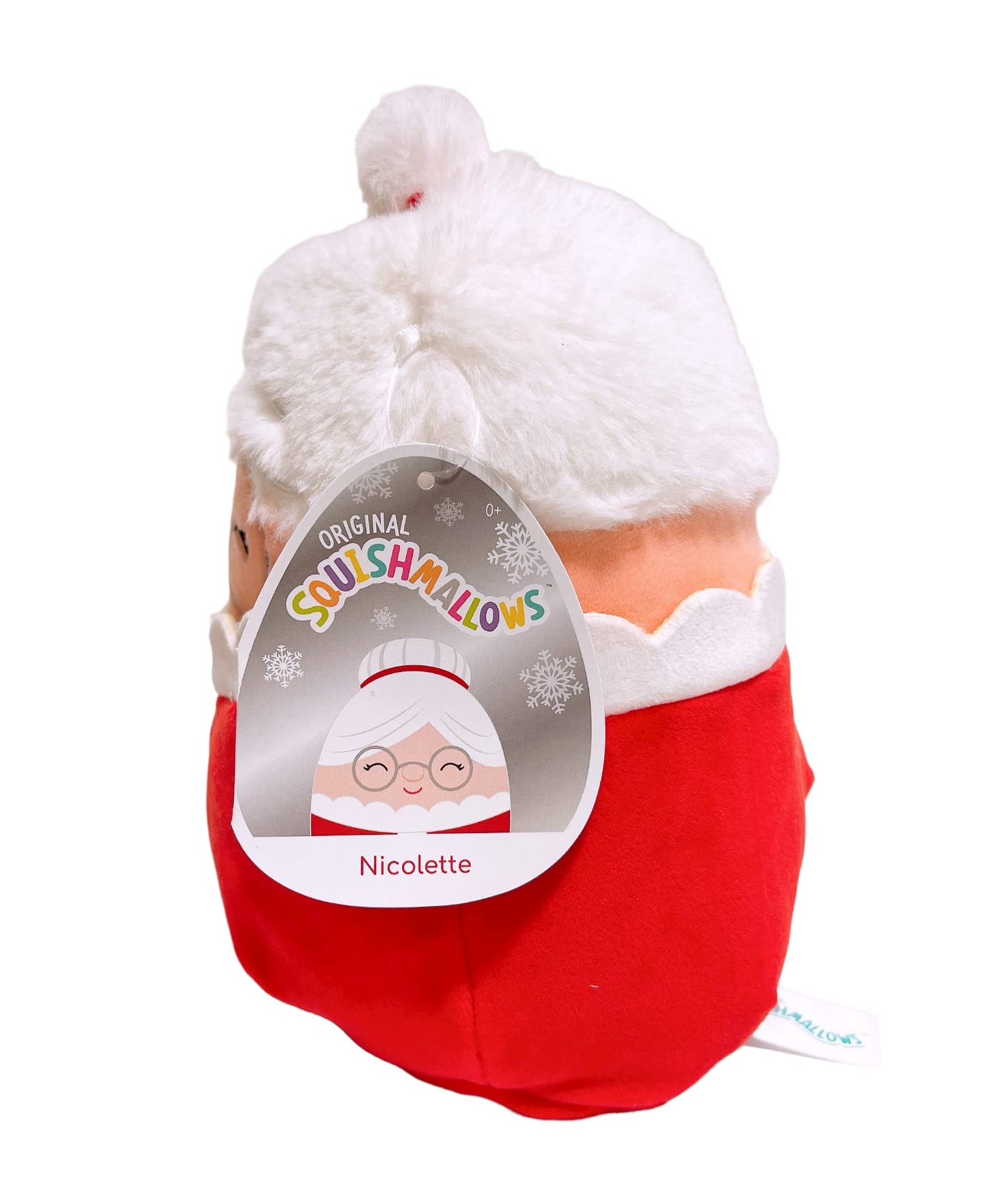 Squishmallows Kellytoy Christmas Squad 8 Plush Doll (8 Nicolette Ms Santa)
