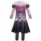 Mssmile Kid Girls Superhero Halloween Costumes Girls Bodysuit Halloween Costume Party Cosplay Outfit(130Cm(7-8T),Audrey)