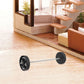 LOGOFUN 3pcs Mini Barbell Model Dollhouse Miniature Barbell Prop Tiny Fitness Equipment Models for Dollhouse Fitness Accessories