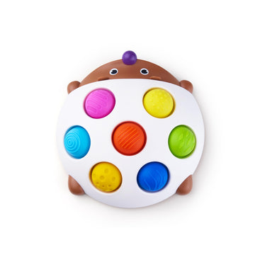 Likee Fidget Popper Sensory Baby Toys For 18+ Months, Montessori Busy Toy For 1 2 3 Year Old Toddlers Push And Popping Bubbles F