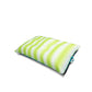 Big Joe Lagoon Lounger No Inflation Needed Pool Float, Rolling Wave Lime Double Sided Mesh, Quick Draining Fabric, 5 Feet Giant