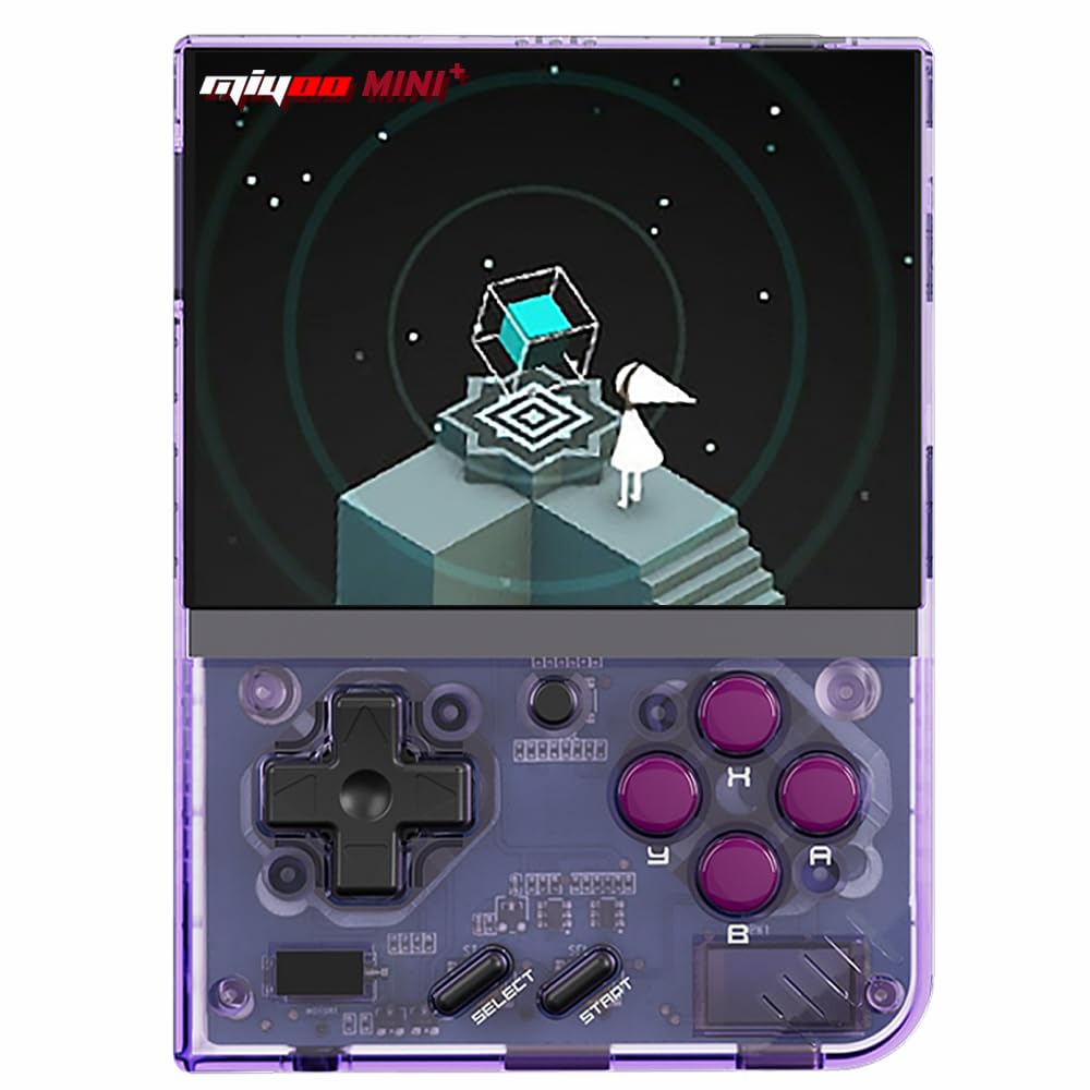 Mini Plus Retro Gaming Console With Portable Case, Handheld Game Console With 3000Mah Battery 3.6'' Ips Screen, Compatible With