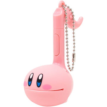 Otamatone Melody [Special Edition Nintendo Kirby] - Fun Japanese Electronic Musical Kids Toy Synthesizer Instrument By Maywa Denki [Includes Keychain Attachment And English Instructions]