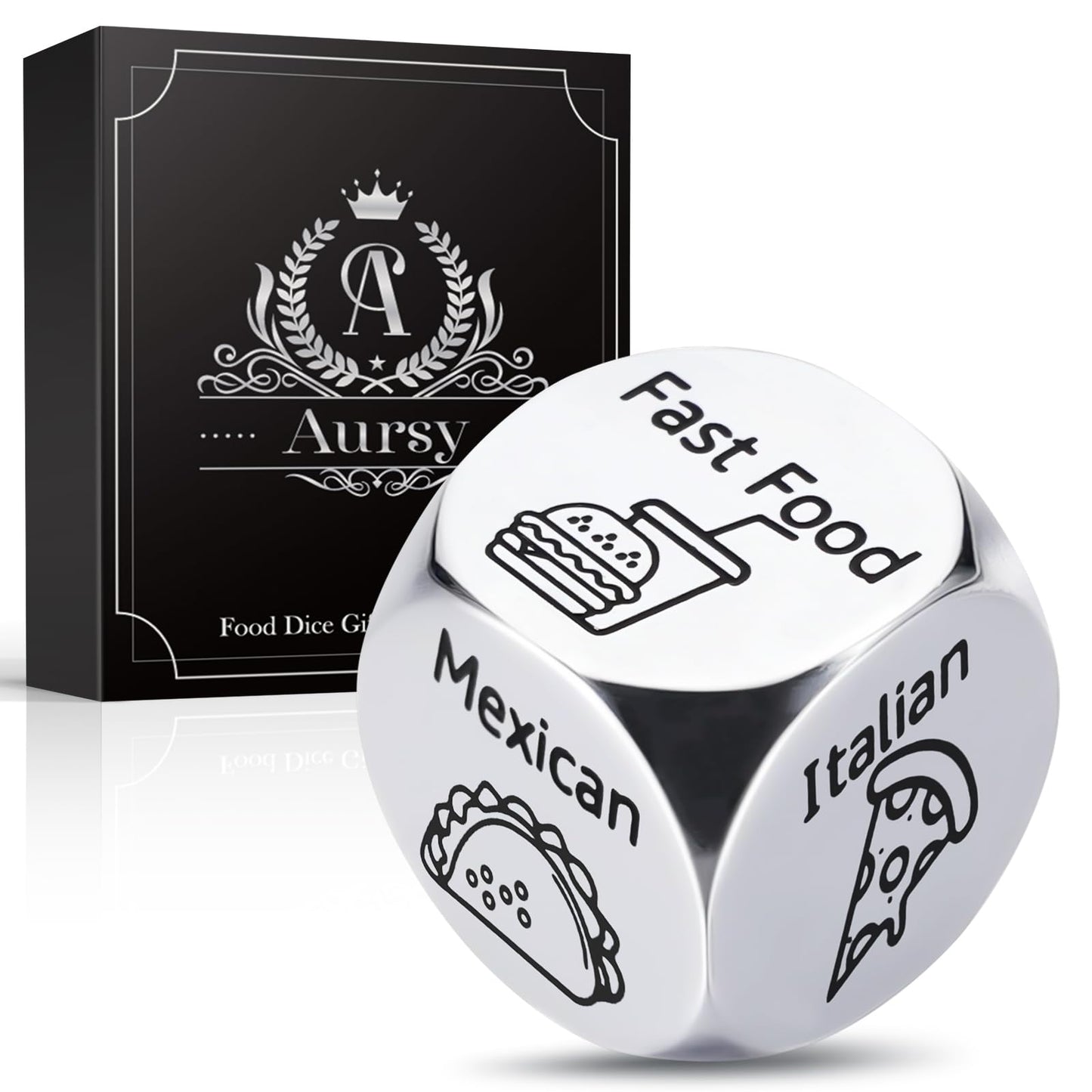 Stocking Stuffers for Women Men Adults, Date Night Food Dice, Birthday Gifts for Women Mens Gifts, Gifts for Men Women Anniversa