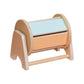 Ilsmysutra Wooden Sensory Rotatable Drum Rotating Color Cognition Sounds Drum With Bell|Toys For Baby|Developmental Baby Toys