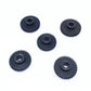 KingVal Replacement 5PCS M1 8mm 33T 34T 35T 36T 37T Steel Pinion Motor Gear Compatible with 1/5 RC Car Brushed Brushless Motor