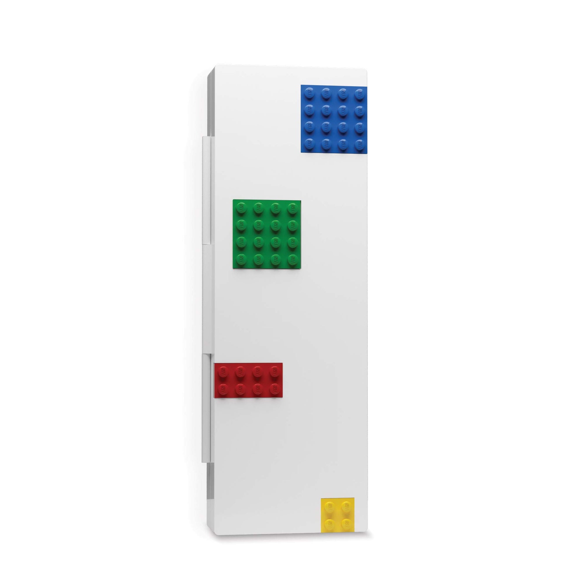 Lego Stationery Pencil Box With Four Building Bricks And Lego Minifigure (Minifigure Colors May Vary)