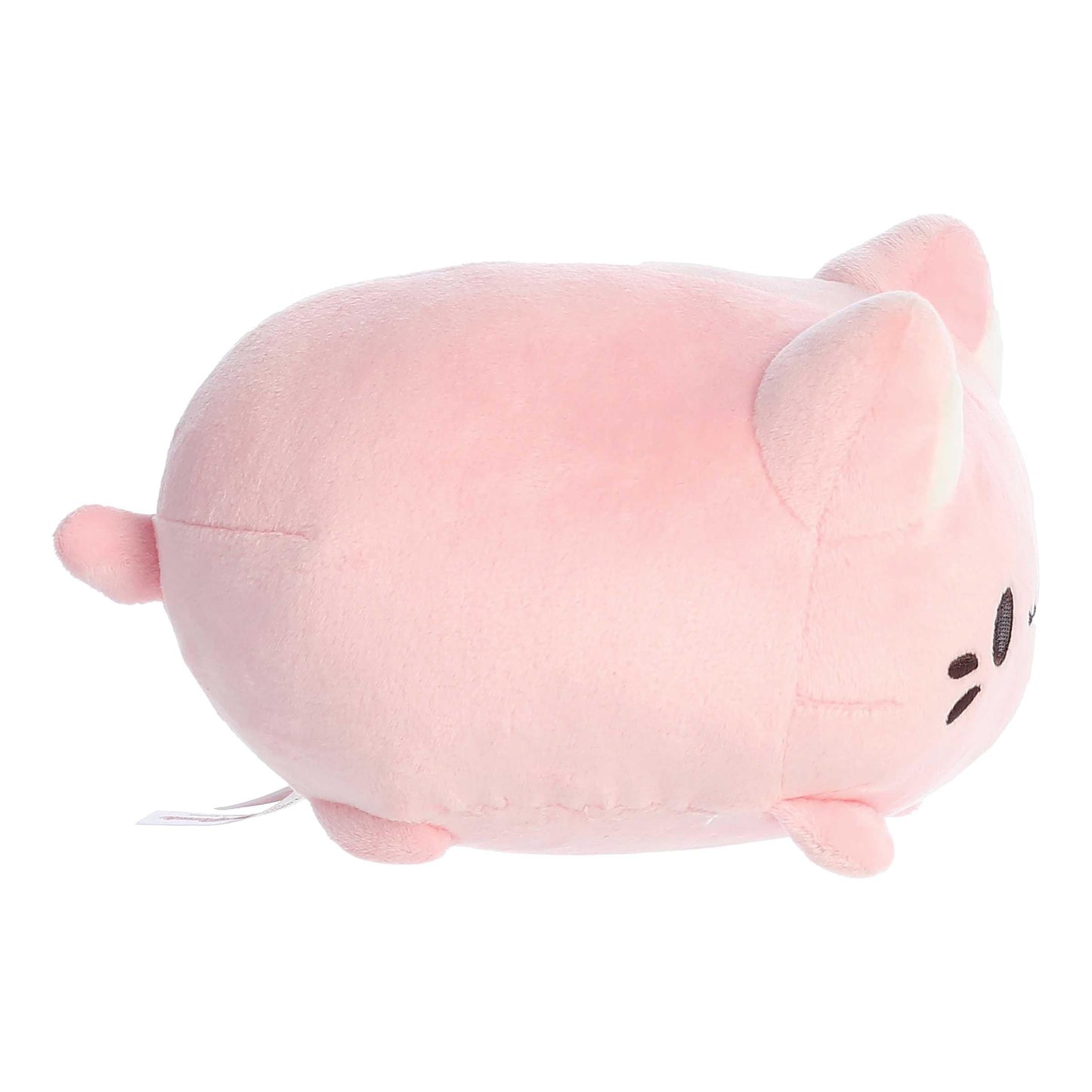 Aurora® Enchanting Tasty Peach® Strawberry Meowchi Stuffed Animal - Bright & Colorful Design - Showpiece Plush - Pink 7 Inches