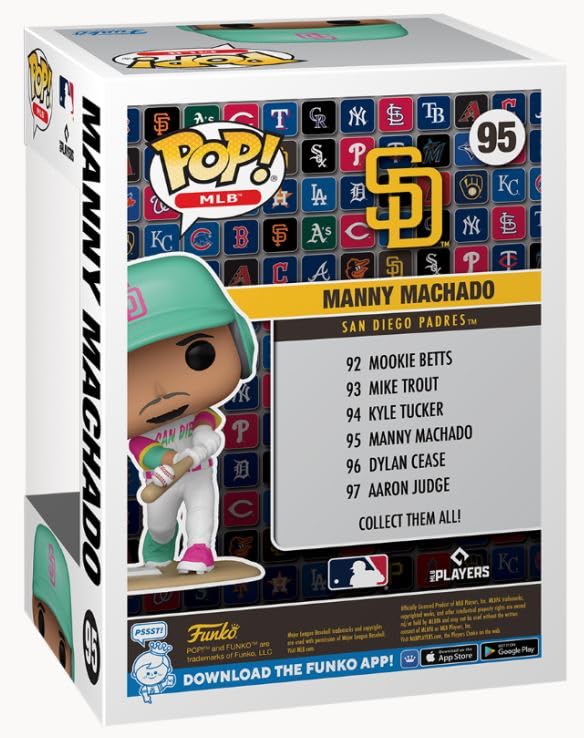 Funko Manny Machado (San Diego Padres) Exclusive Mlb Pop! Series 7