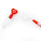 TINYMILLS 24 Pcs Valentines Day Heart Multi Point Pencils Party Favors Goodie Bag Stuffers Classroom Exchange Valentines Day P