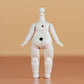 Ymy Pear Shaped Doll Body 1/12 Scale Cute Fat Action Figure Suitable For Ymy 1/12 1/8 Bjd Gsc Doll Head (Honey Peach)