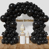 Kawkalsh Black Balloon Arch Kit 111Pcs 18 12 5 Inch Latex Party Balloons Garland For Birthday Baby Shower Wedding Engagement Ann