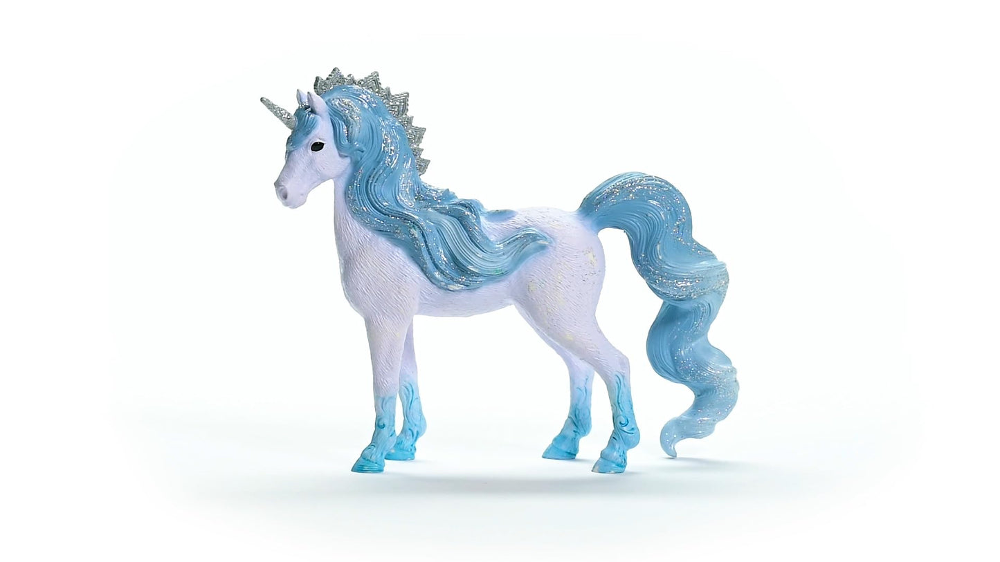 Schleich Bayala New 2024 Bayala Fantasy Flowy Unicorn Toy Mare