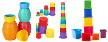 Little Fingers 3in1 Early Learning Puzzle Combo , Outlet Blocks | Educational Toy Set for Kids | SkillBuilding Preschool Act