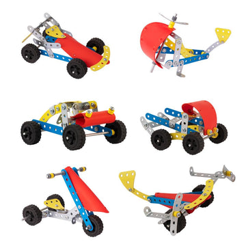 Cloudtech Enginero Mechanical Kit For Kids | Metal Construction Engineer Toys | Stem Toy Set For Boys & Girls, Age 7+ | Level 3 