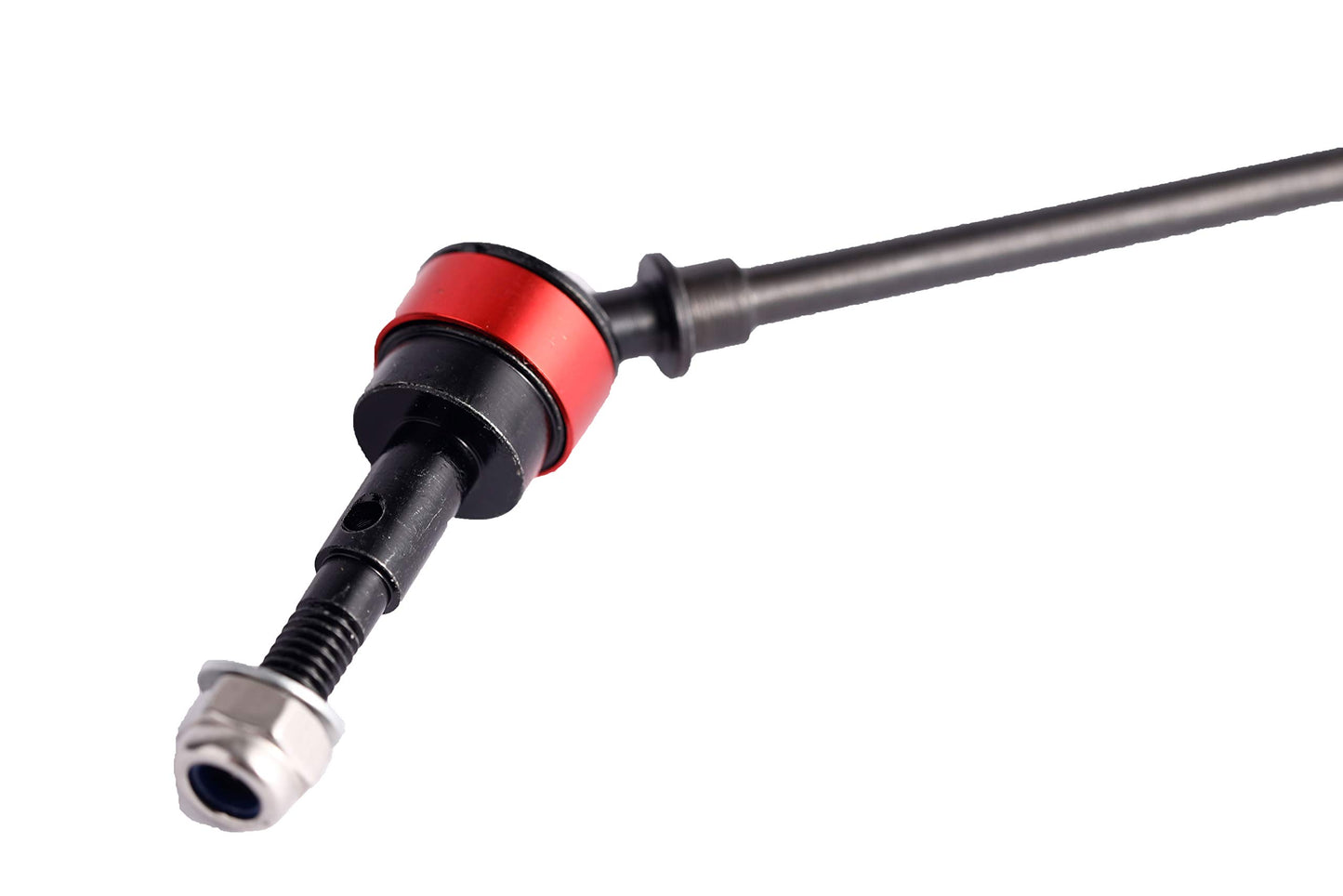 Rzxyl Steel Front Cvd Drive Shafts For 1/10 Axial Scx10 Rc Crawler (Front Axle)