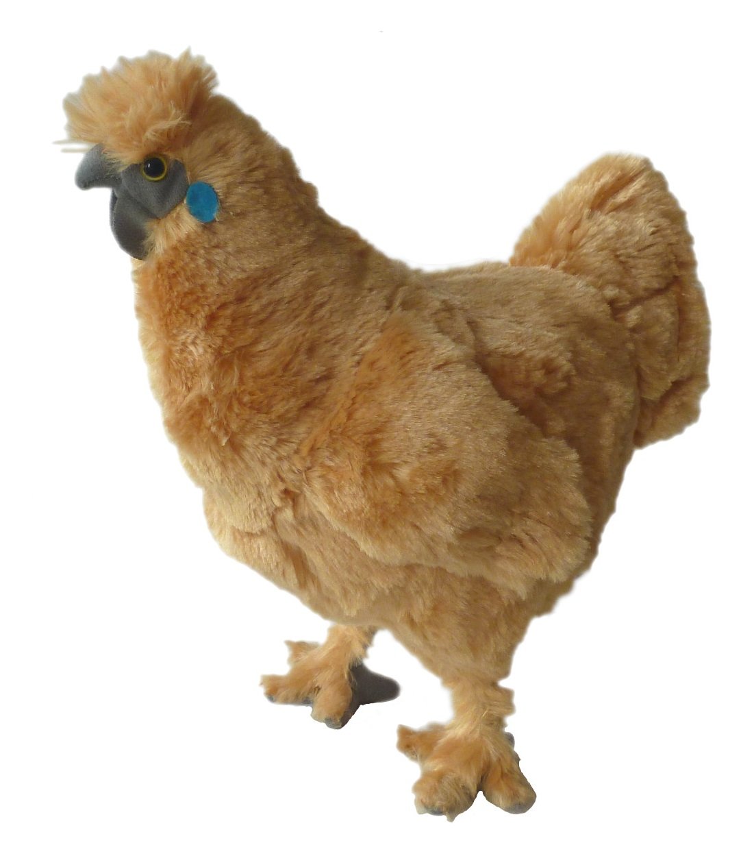 Adore Plush Company 12" Fluffy The Silkie Chicken Plush Toy - Soft, Adorable Stuffed Animal