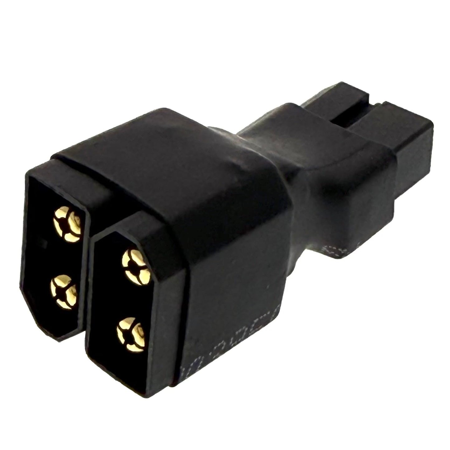 Backbayrc - Stealth Series: All Black No Wire Xt60 Serial Lipo Battery Adapter