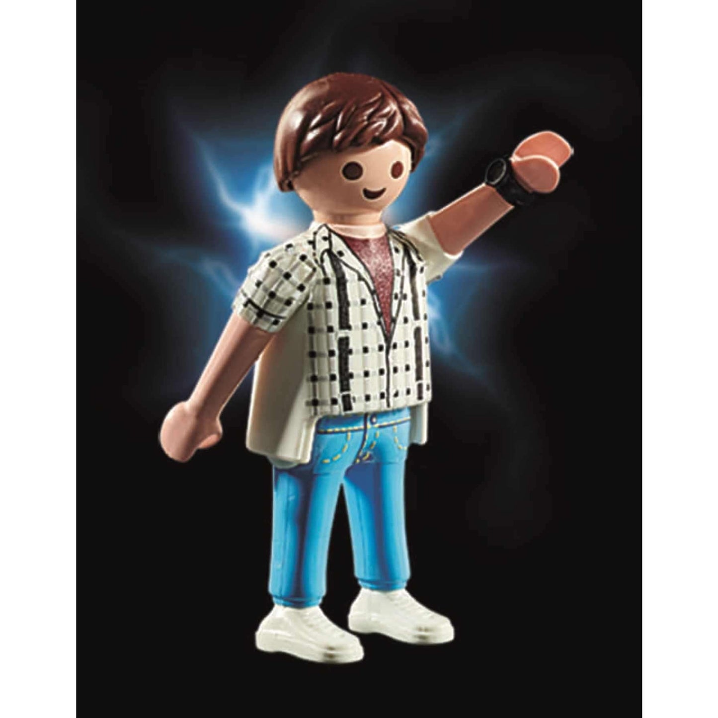 Playmobil Back to The Future Marty's Pickup Truck - Model 70633, Standard Size, Multicolor, Plastic Construction