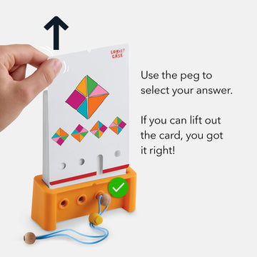 Haba Logic! Case Starter Set - Brain Building Puzzles For Ages 7+