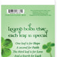 AngelStar 8781 Clover Stone 1 1/4 - Clear Green Decorative Accent for Home and Garden