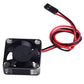 AllinRC 30mm RC Motor Cooling Fan Heatsink ESC Cooling Fan for RC Car 1/8 1/10 1/12 Scale 540 550 Brushless Motor Brushed (Black