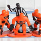 K Kaskey Kids NHL Hockey Guys - Penguins vs. Flyers Playset with 25 Pieces & Accessories for Creative Imaginative Play