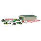 John Deere Die-Cast Farm Toys Playset - 1:64 Scale - Includes Farm Animals, Machine Shed, Toy Tractors, Toy Trucks, And Farm Tools - 70 Count - 8 Years And Up
