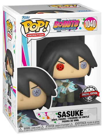 Funko Pop! Sasuke Sharingan Special Edition - 3.75" Vinyl Figure - Multicolor - Model 54158 - Naruto Next Generations