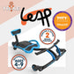 Ybike Leap Self Propelled Ride On Drifting Racer Riding Toy For Boys And Girls Ages 4 – 9 - Blue