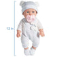 Edollable 12 Inches Realistic Twins Baby Doll With Clothes And Pacifiers, Boy And Girl Baby Dolls Toy Set For Toddler Girls 36 M