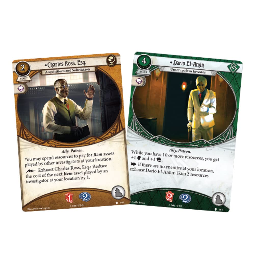 Arkham Horror The Card Game Unspeakable Oath Mythos Pack - Unveil The Asylum'S Dark Secrets! Cooperative Living Card Game, Ages