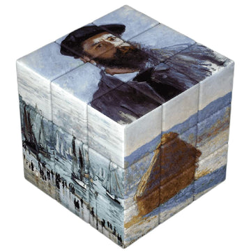 World Famous Paintings Magic Cube, Art Magic Square, Creative Puzzle Cube (Monet)