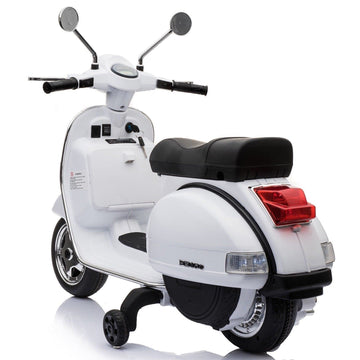 Vespa Scooter, White