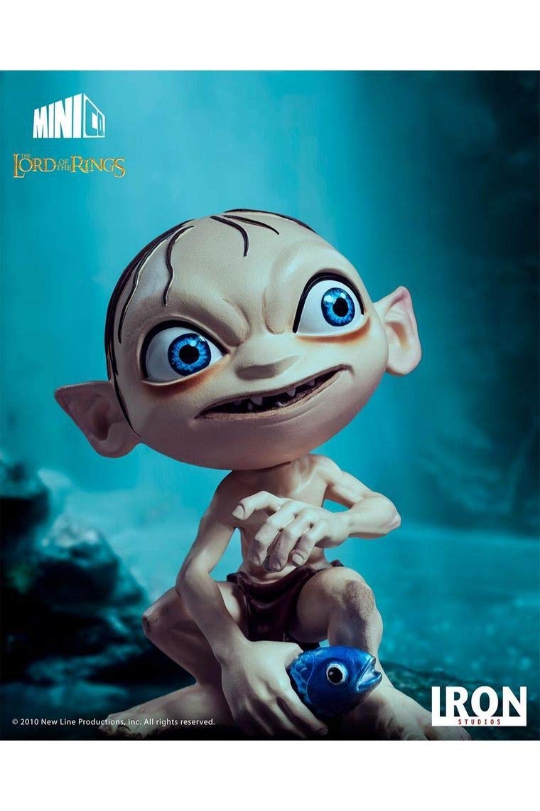 Iron Studios Gollum Vinyl Statue - Lord of The Rings, Model WBLOR29020-MC, Color T1