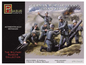 1/72 German Mortar Set