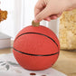 H&W Basketball Piggy Bank For Boys, Shatterproof Basketball Sports Themed Coin Bank, Large Size, Gift For Kids(L Size)