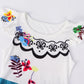 Sukyfecde Mirabel Dress For Toddler Girls Princess Costume Birthday Halloween Dress Up Role Play Outfits 5T White