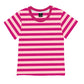 Halloween Kids Cheshire Cat Costume Pink Striped Shirt Girls Casual Summer Top 9-10 Years