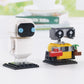 STMIGAIBLOCKS Wall-e and Eve Building Blocks Set, 8.66"x5.9"x1.77", Plastic, Unique Minifigures, Creative Gift for Kids and Adults