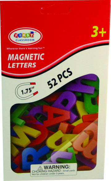 First Classroom 1.75'' Magnetic Letters Playset (52-Piece)