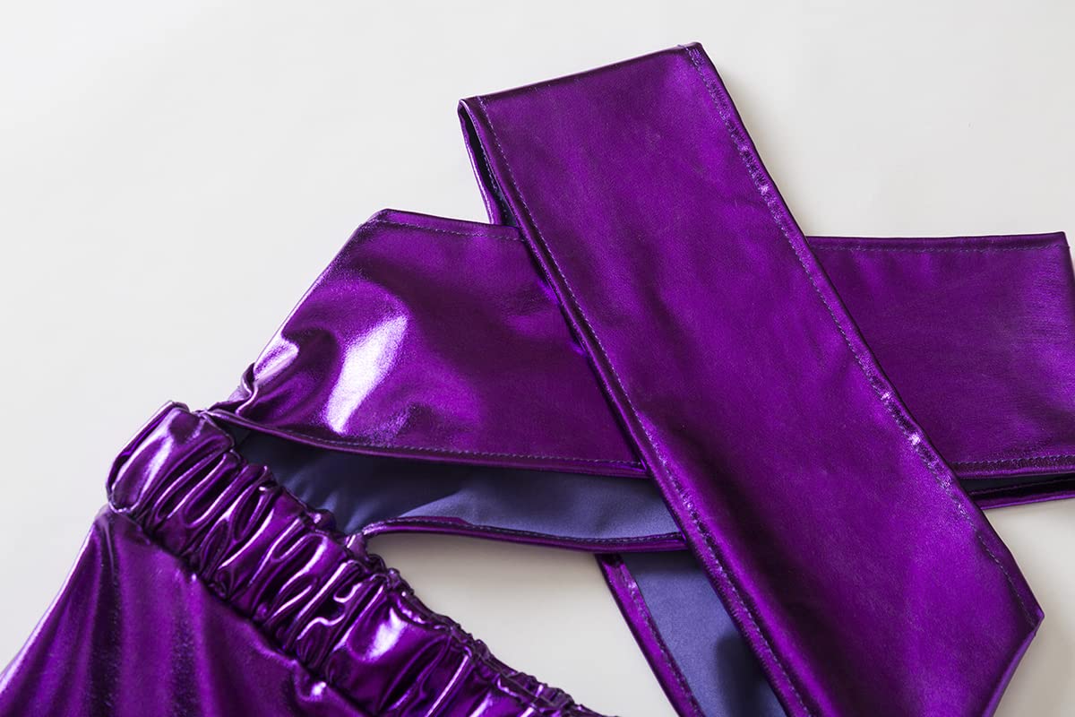 Ruikajia Selena Costume Selena Jumpsuit Costume Purple 5Years