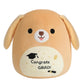 Finebee Dog Stuffed Animal Puppy Plushie Puppy Present Doll Gifts Cuddly Graduation Labrador Plush For Kids Students Kawaii Cele