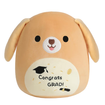 Finebee Dog Stuffed Animal Puppy Plushie Puppy Present Doll Gifts Cuddly Graduation Labrador Plush For Kids Students Kawaii Cele