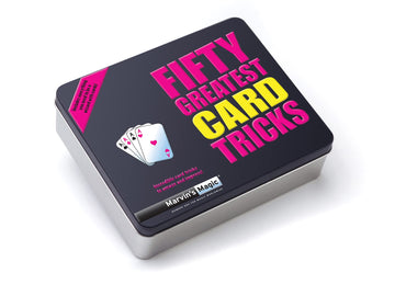 Marvin'S Magic - Fifty Greatest Card Tricks Set - Magic Kit, Magic Tricks For Adults, Magic Tricks - With Mind Reading And Card