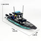 Podafu City Coast Guard Boat And Ships Building Blocks Sets, Police Boat, Rescue Boat, Guard Boat, Patrol Boats, Fishing Boat An