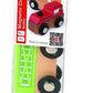 Hape Qubes Wooden Magnetic Classic Train Set L: 1.6, W: 1.6, H: 12.2 Inch