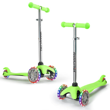 3 Wheel Scooters For Kids, Kick Scooter For Toddlers 3-8 Years Old, Boys And Girls Scooter With Light Up Wheels, Mini Scooter For Children